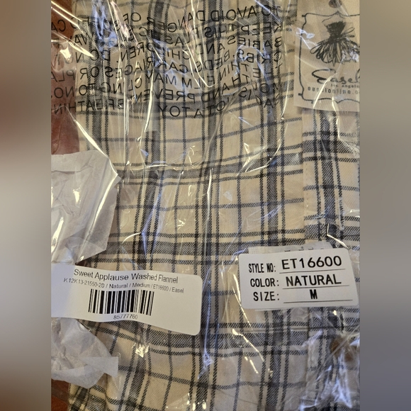 Sweet Applause Flannel - Picture 7 of 7